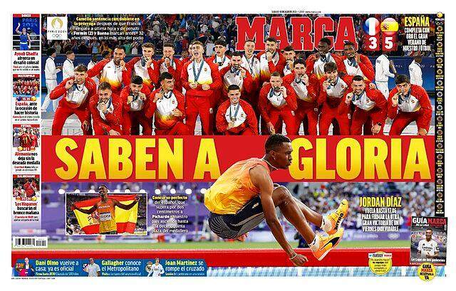 华体会登录入口-西媒盛赞西班牙国奥夺金：圣费尔明和伟大的德尼亚